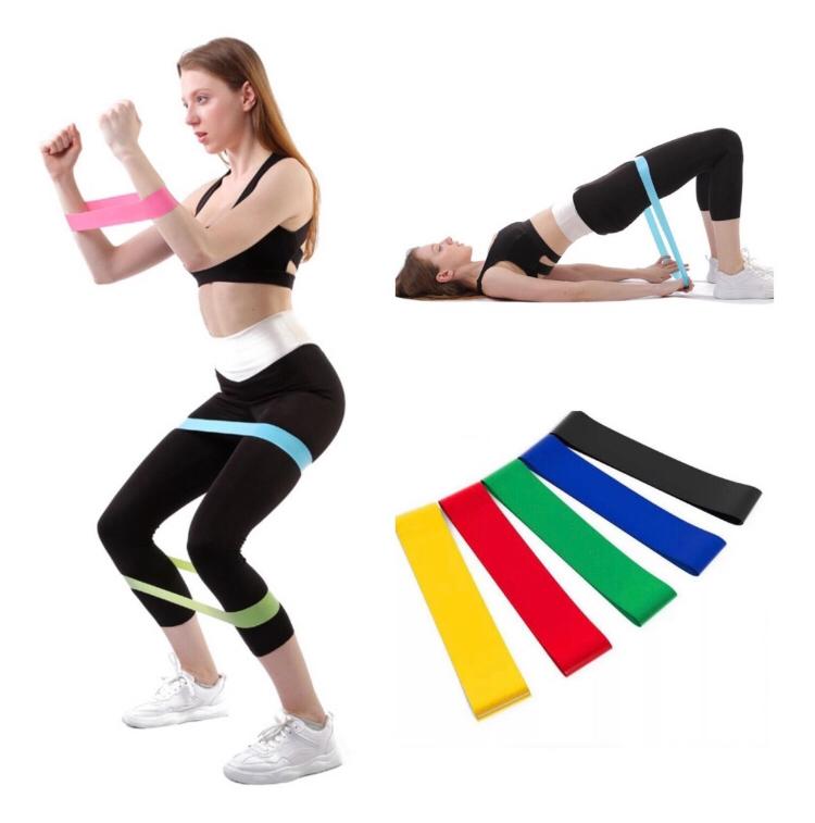 Bandas Fitness resistencia X5